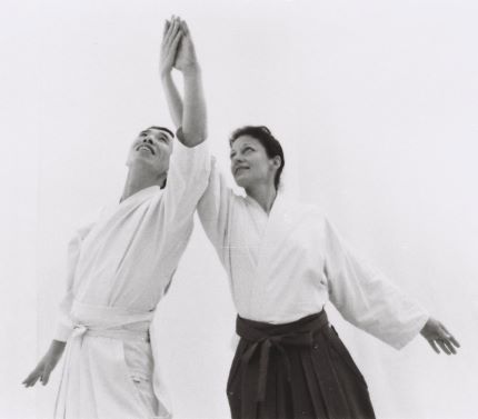 Founder Masamichi Noro with a partner